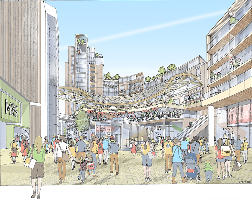 Proposed Development of Eden Walk